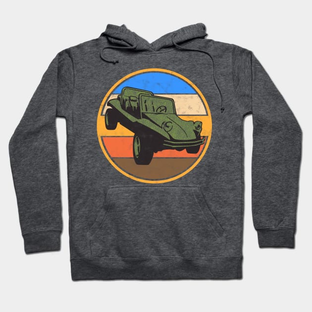 Beach Buggy, Dune Racer at Sunset Hoodie by RCDBerlin